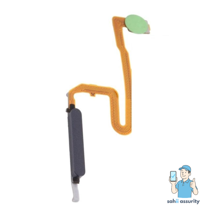 Fingerprint Sensor with Flex Cable for Xiaomi Redmi Note 10 Pro Black thumbnail